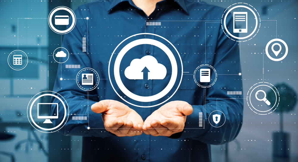 Cloud-based solutions concept for SpineLegal Software, illustrating integrated legal data management and accessibility.