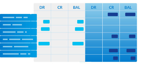 SpineLegal Software: Streamlined data management chart enhancing law firm efficiency and record accuracy.