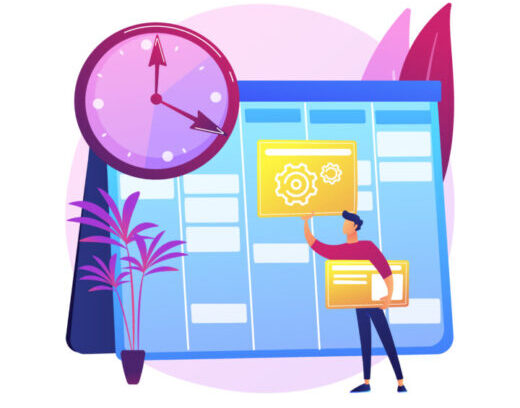 Illustration of time management and efficiency in legal practices with SpineLegal Software.